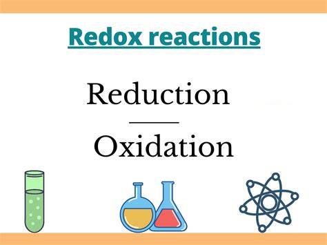 Redox Reactions Gce O Level Best Notes 5070