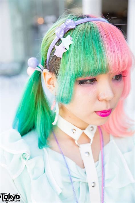 Kawaii Harajuku Styles W Pastel Hair 6dokidoki Cosmic