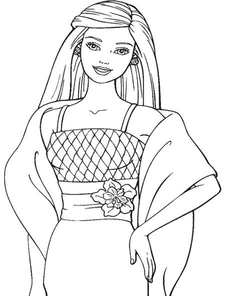 barbie coloring pages  print  printable coloring pages  kids colouring pages