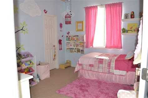 Your Little Birdie Pink And Blue Girls Room