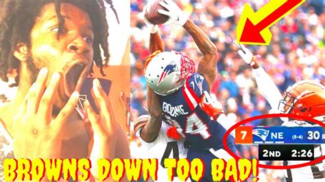 Browns Vs Patriots Reaction 2021 Cleveland Browns Vs New England Patriots Highlights Reaction