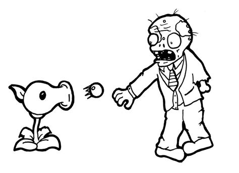 Zombie Coloring Pages For Kids Coloring Home