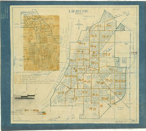1940 Census Enumeration District Maps Indiana Johnson