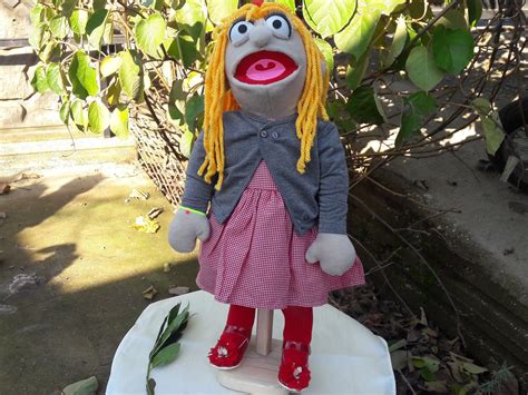 Blonde Girl Full Body Puppets Ventriloquist Sesame Street Etsy Full
