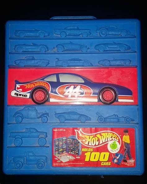 Hot Wheels 100 Car Carrying Case Carrying And Storage Cases T Hunted