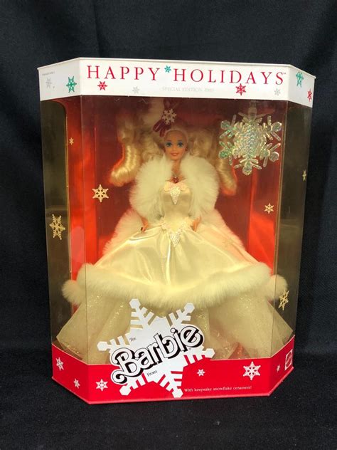 mattel happy holidays barbie special edition 1989