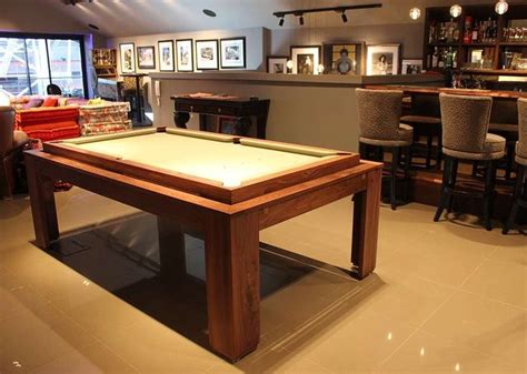Rollover Pool Dining Table In Playing Position In 2021 Dining Room Pool Table Pool Table