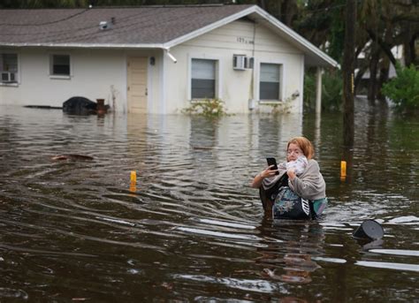 A Look At The Damage After Hurricane Idalia Slammed Florida As A