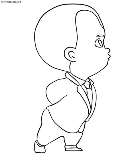 the boss baby free coloring pages printable | Раскраски, Корпоративный