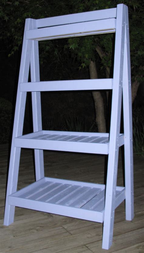 Ana White Gardeners Ladder Shelf Diy Projects