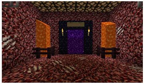 My Nether Portal Room by MamesTheDragon on DeviantArt