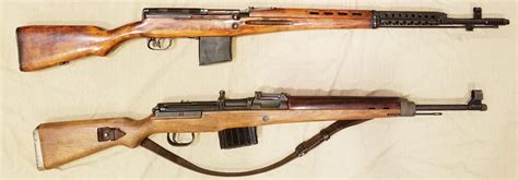 The Soviet Svt40 And German Gewehr 43 The Germans Took The Gas System