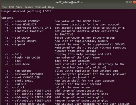 Usermod Command Usage In Ubuntudebian A Beginners Guide