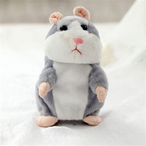 Talking Sweet Hamster Stuffed And Plush Toy 16cm