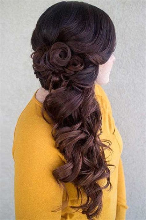This unique hairstyle for curly hair might be applied, especially if you want to gain some general length. 30+ Cute Long Curly Hairstyles | Hairstyles and Haircuts ...