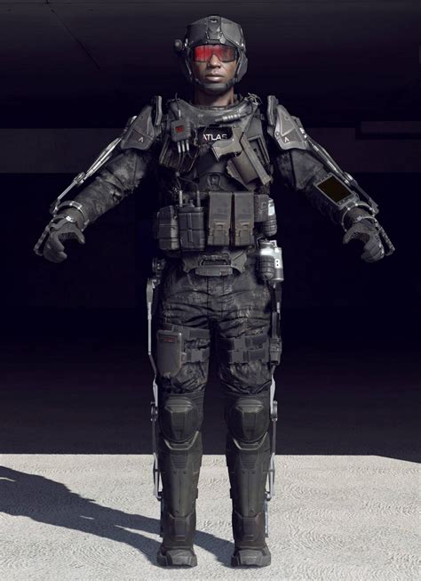 Atlas Exoskeleton Character Models Advanced Warfare Modern Warfare