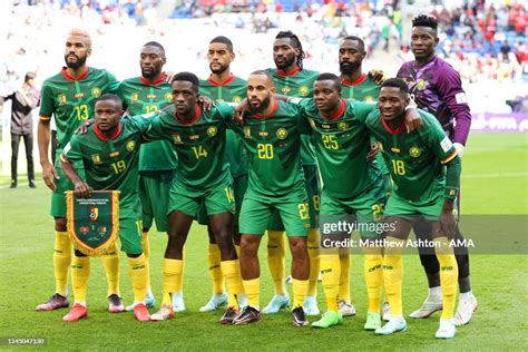 Cameroon Team Group Before The Fifa World Cup Qatar 2022 Group G