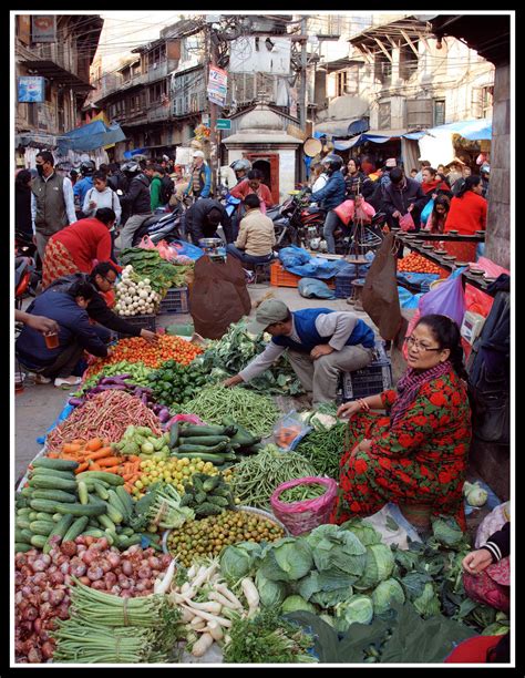 Street Market Kathmandu Kathmandu Beautiful Scenery Pictures