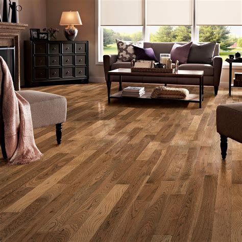 Copper Canyon Hickory Wire Brushed Solid Hardwood Solid Hardwood