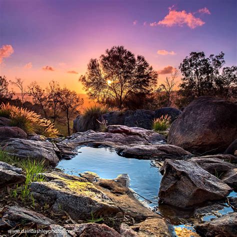 Sunset Poolperth Hills Western Australia Oc 4422×4422 Naturefully
