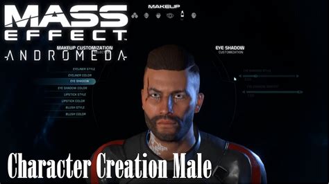 Mass Effect Andromeda Character Creation Male Detailed Ultra Graphics