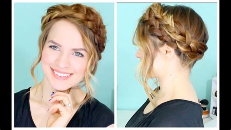 how to braid a crown hairstyle hairstyle guides