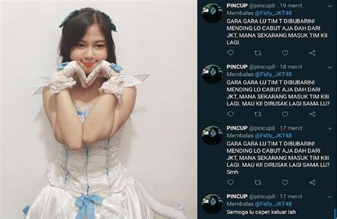 Fidly Jkt48 Jadi Sasaran Tubir Saat Team T Bubar Warganet Ini Dikecam Penggemar