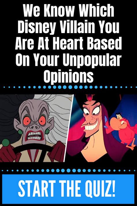We Know Which Disney Villain You Are At Heart Based On Your Unpopular