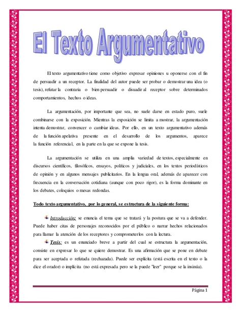 Estructura Del Texto Argumentativo Lengua 2 Texto Argumentativo Images