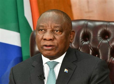 President cyril ramaphosa is addressing south africans on the country's response to the coronavirus pandemic. President Cyril Ramaphosa to address the country at 8.30pm