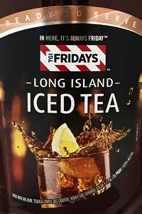 TGI Fridays Ready to Drink Long Island Iced Tea - Bottle Values