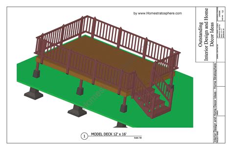 Free Deck Plans And Blueprints Online With Pdf Downloads