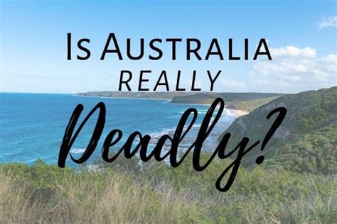 Crikey Is Australia Really That Deadly