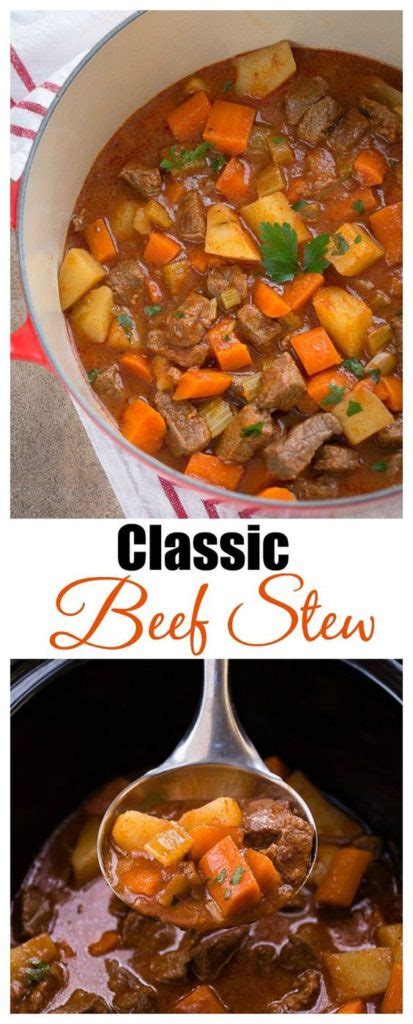 Classic Homemade Beef Stew Best Recipes Collection All Favourite
