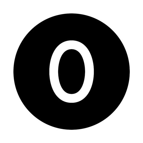 Number Circle Zero Fill Svg Vectors And Iconsfalse Svg Repo