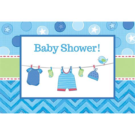 Its A Boy Baby Shower Invitations 8ct Party City