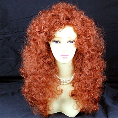 Wild Untamed Long Curly Full Wig Fox Red Ladies Wigs Uk By Wiwigs