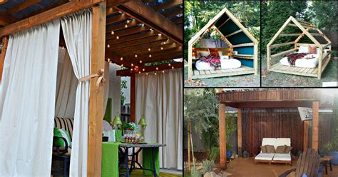 6 Diy Cabana Lounge Ideas For Garden Patio And Yard Diy Cabana Diy