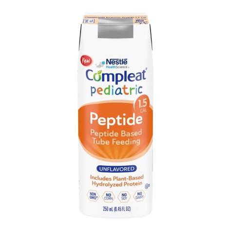 Nestle Compleat Peptide 15 Pediatric Oral Supplement Tube Feeding