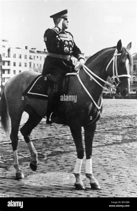 Marshal Of The Soviet Union Georgy Zhukov Urals Military District