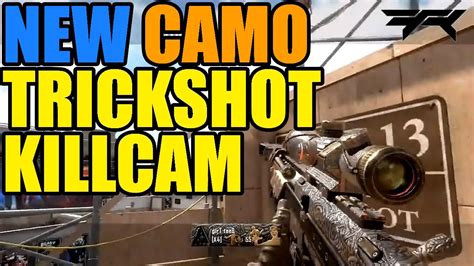Trickshot Killcam 707 Black Ops 2 New Camos Killcam Freestyle