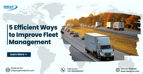 5 Efficient Ways To Improve Fleet Management Nway Tlms