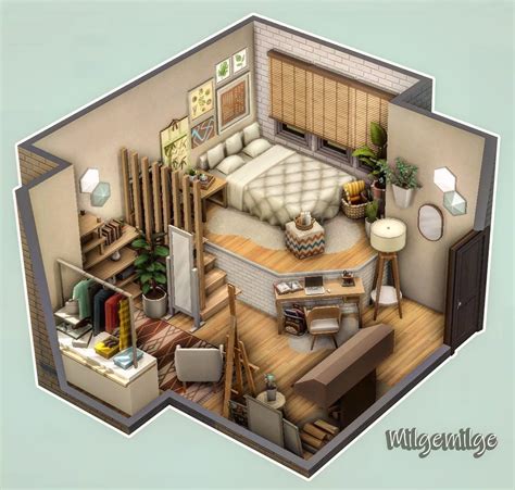 Dollhouse The Sims 4 In 2021 Sims House Sims 4 House Design Sims