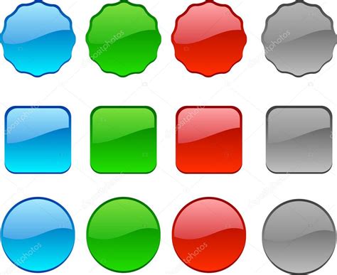 Web Buttons Stock Vector Image By ©maxborovkov 6079228