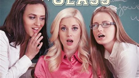 Charlotte Stokely Stars In Sucking Up In Class For Girlsway