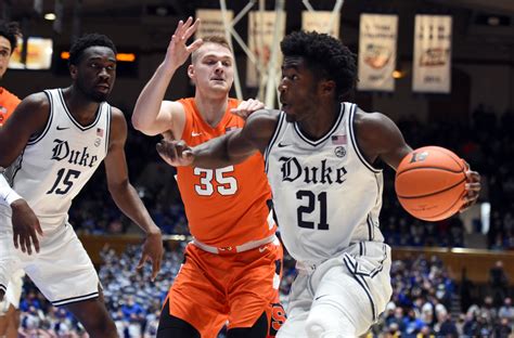 Duke Gets Back On Track With Blowout Win Over Syracuse Saturday Road