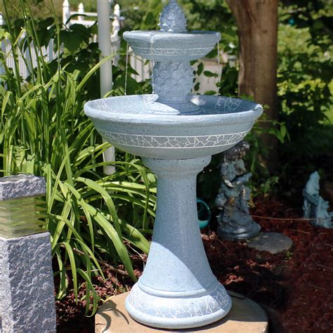 Battery Powered Outdoor Water Fountains Outdoor Fountains