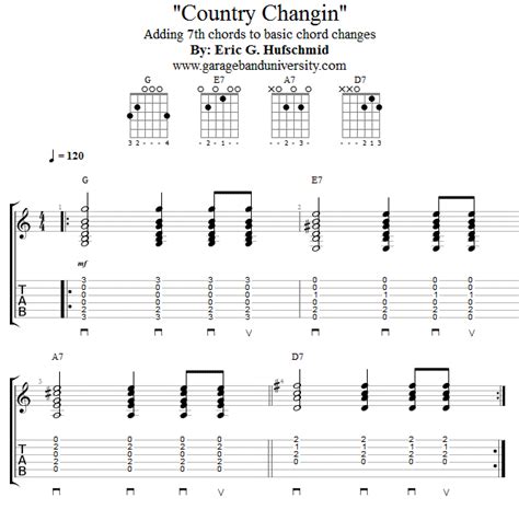 Maybe you would like to learn more about one of these? Country Chord Changes Guitar Lesson - Garage Band University