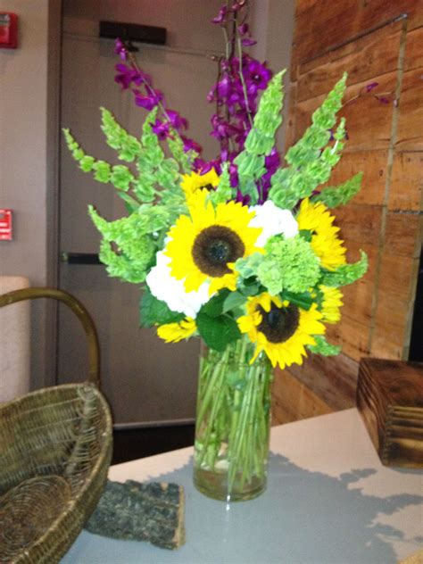 Purple Orchids And Sunflowers Perfect For Landana Purple Orchids Wedding Bouquets Orchids