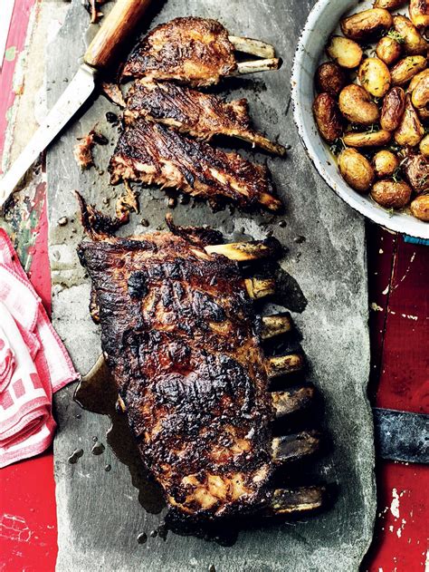 The finishing touch is the final minutes that are spent caramelizing the bbq sauce over the hot grill. Roasted and grilled pork ribs with quince glaze recipe ...